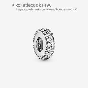 Pandora Clear Sparkle Spacer Charm